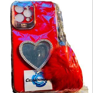 Iphone 12 Pro Max Red Fashionable Phone Case